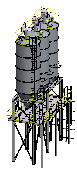 Silos de stockage – nous contacter pour définir votre besoin