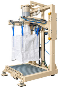 Sofraden Bulk big bag filling station on a white background